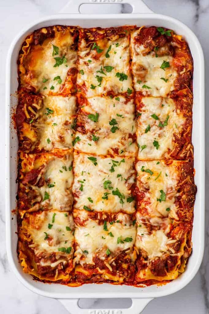  No one can resist the allure of homemade lasagna