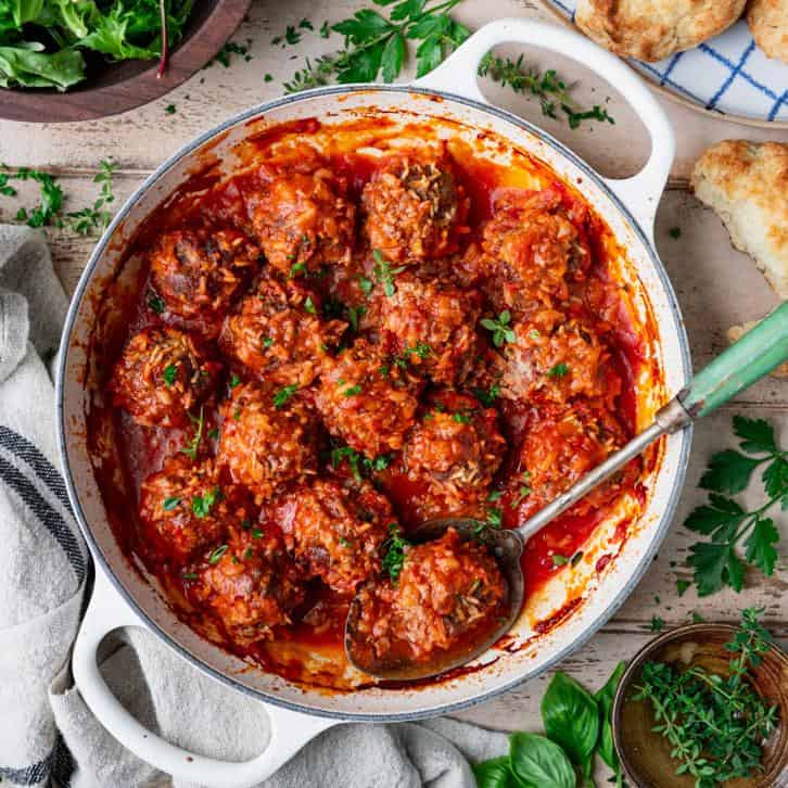  Pam's Rice Meatballs just made your dinner party a whole lot better
