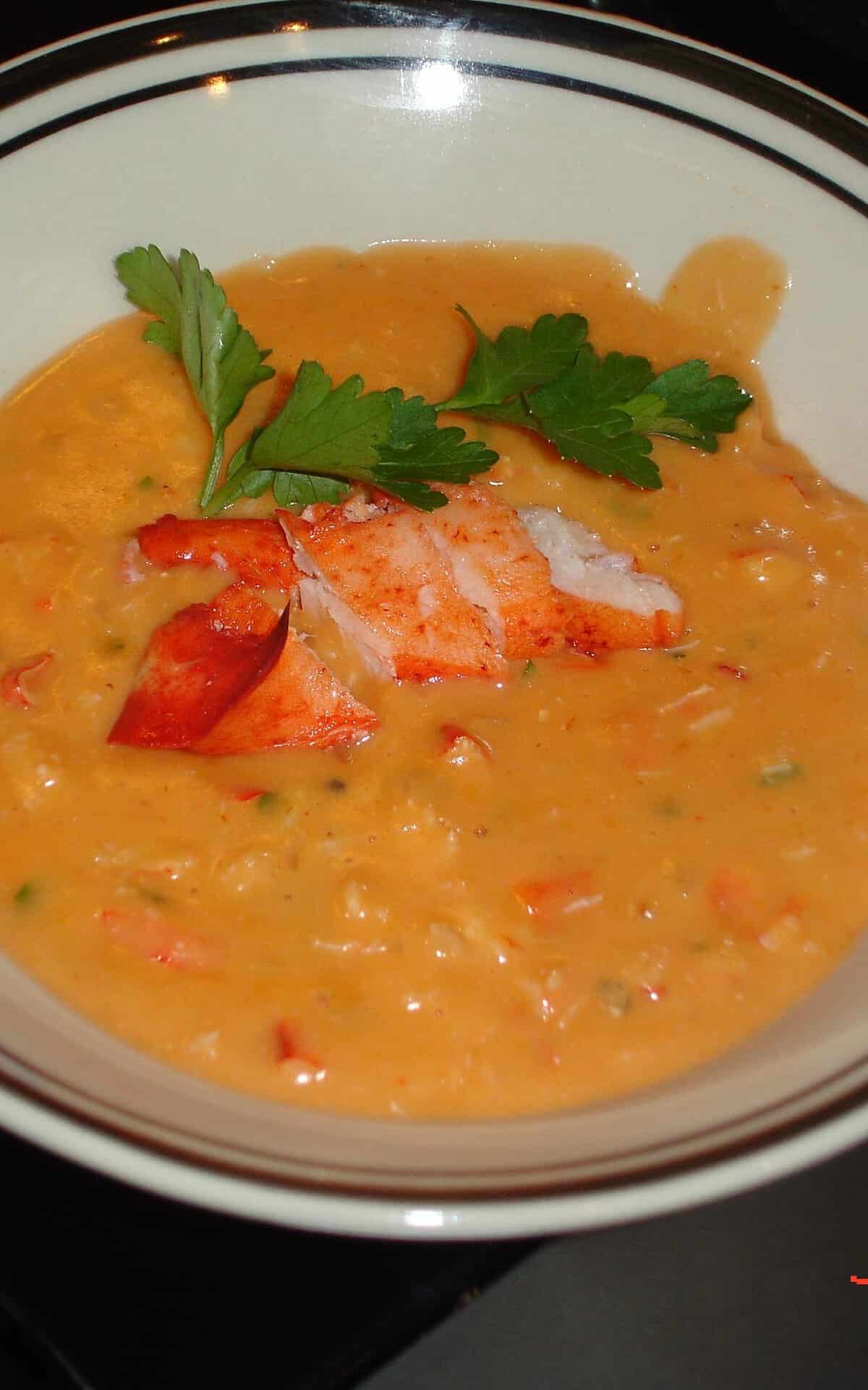  Perfect for a chilly night, lazy crab bisque is the ultimate comfort food.