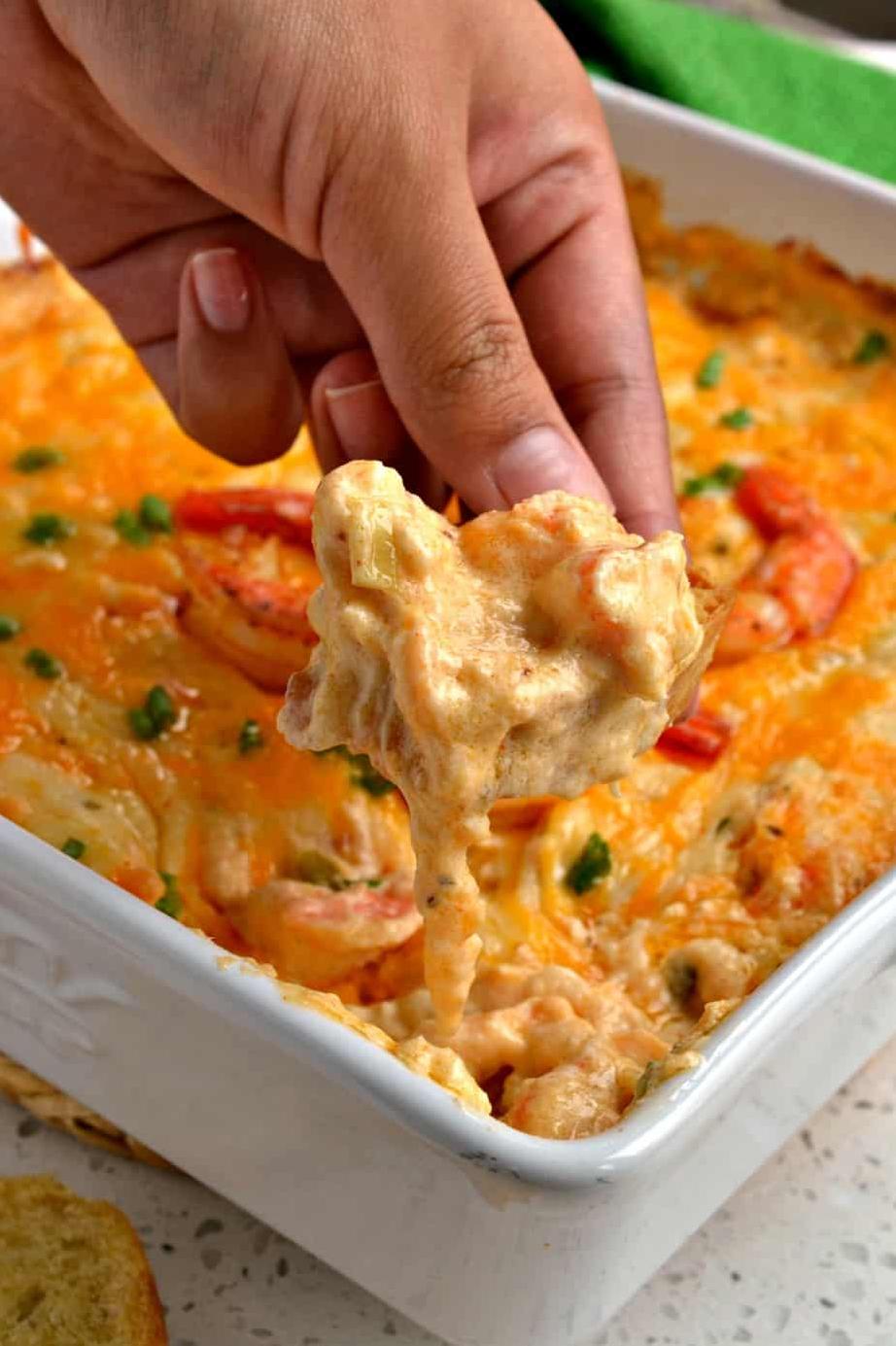  Perfect for any party, this Shrimp Dip will have your guests coming back for more.