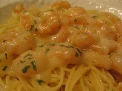  Perfectly cooked shrimp smothered in a decadent cheese sauce - need we say more?