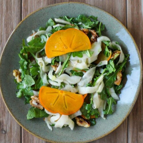 Persimmon and Fennel Salad
