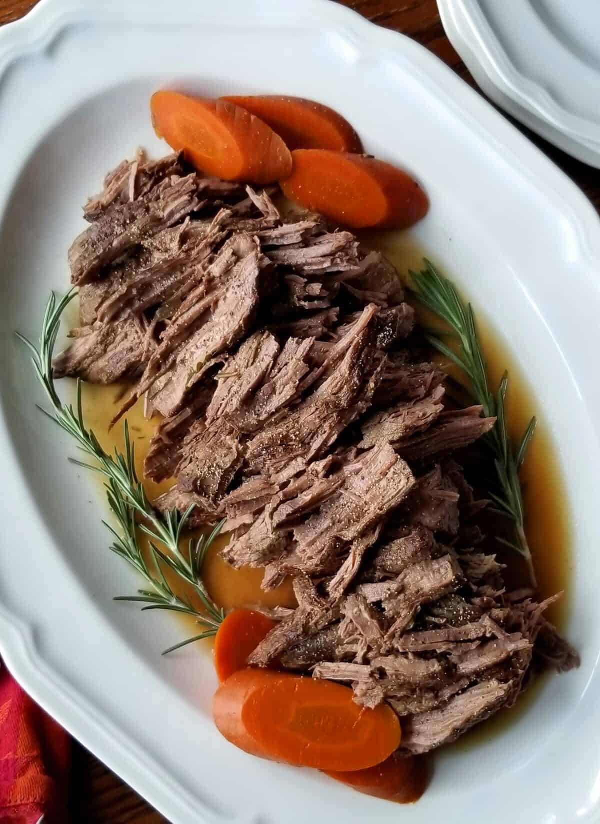  Rich and savory aromas will fill your home while this pot roast cooks