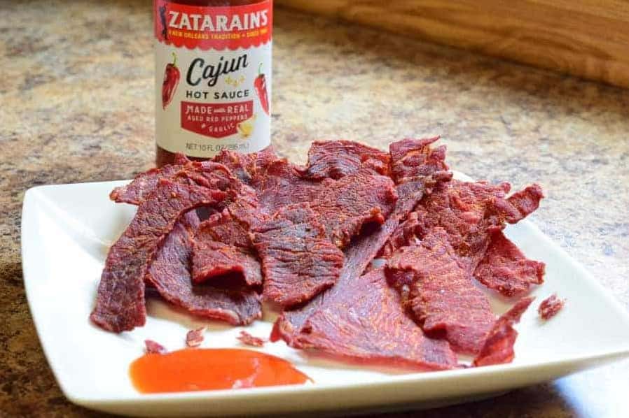  Savor the smoky and slightly spicy flavors of this homemade jerky.