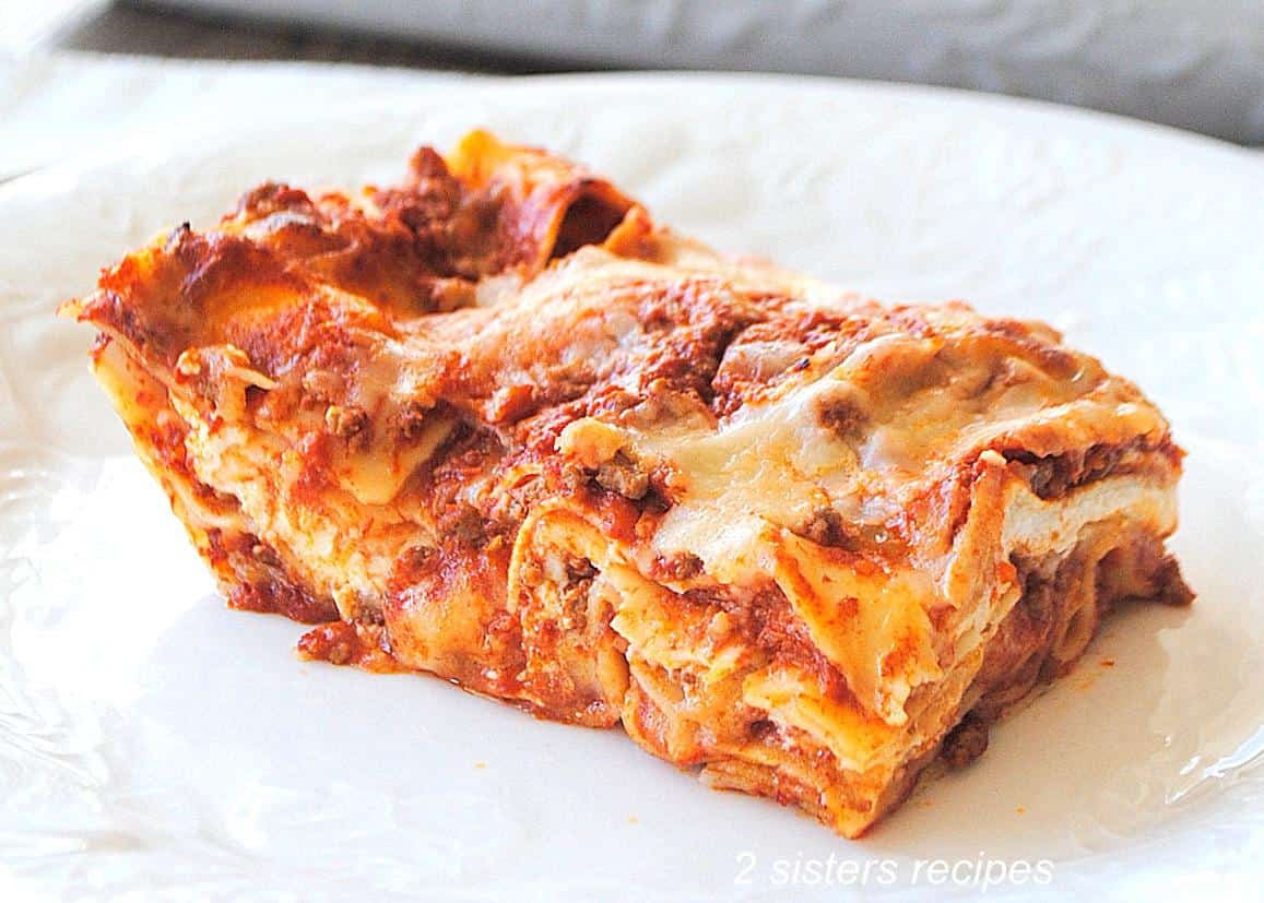  Say goodbye to watery lasagna and hello to a perfectly baked dish with no-boil noodles.