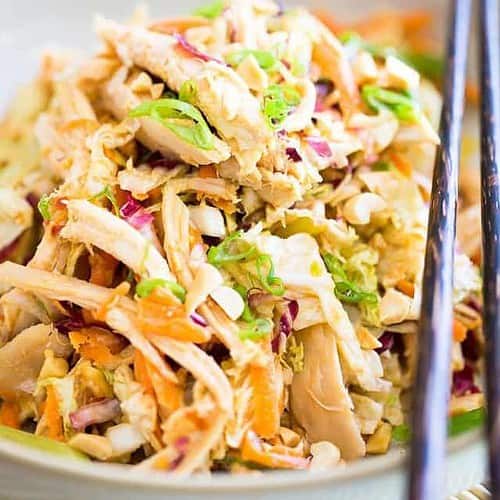 Shredded Asian Chicken Salad