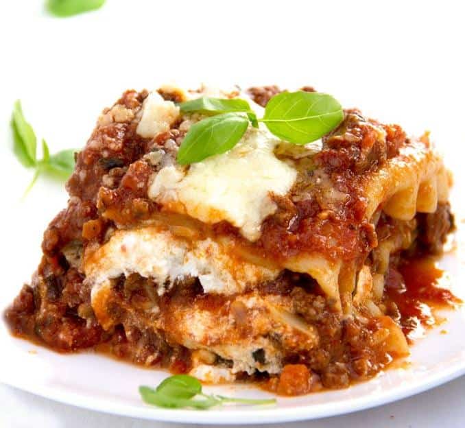  Simple, yet delicious lasagna that always satisfies.