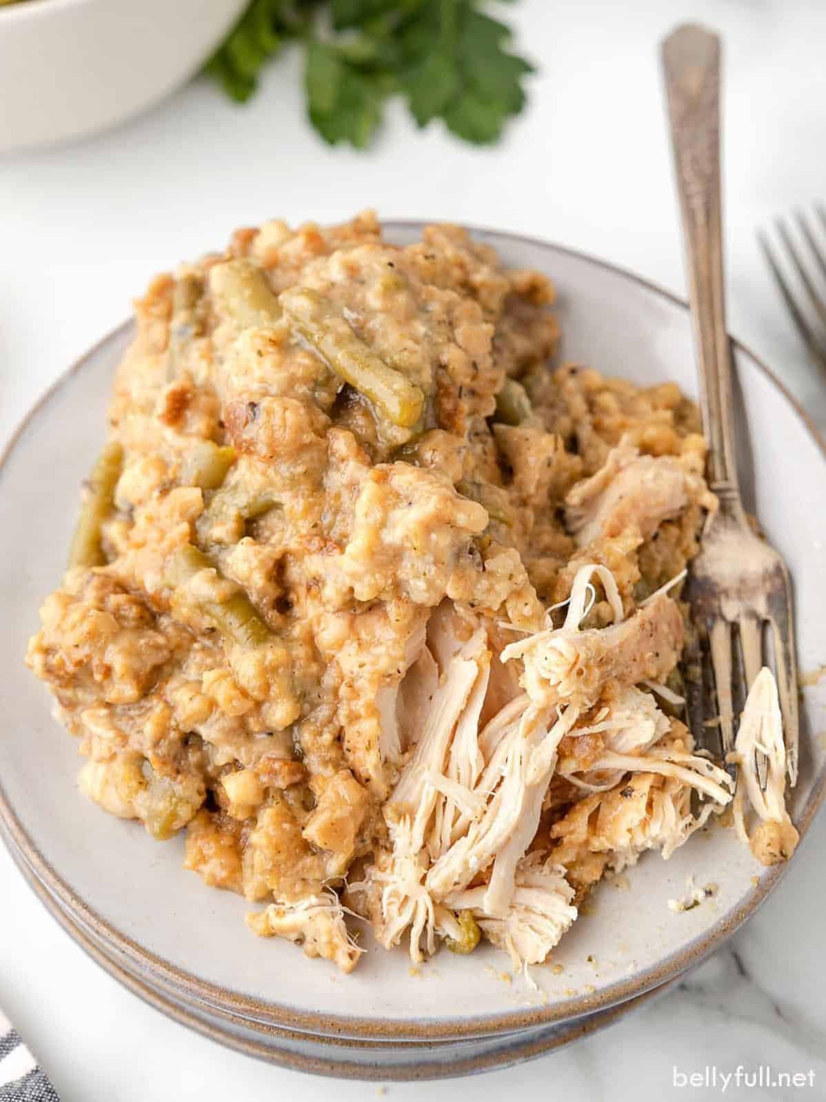 Mouth-Watering Slow Cooker Chicken & Stuffing Recipe