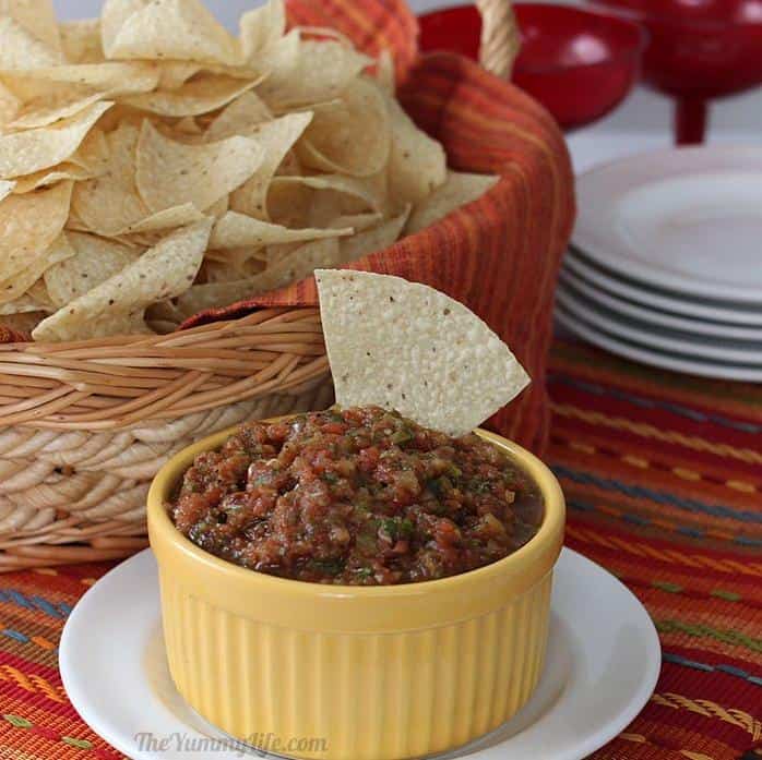  Spice up your chips and tacos with this authentic salsa.
