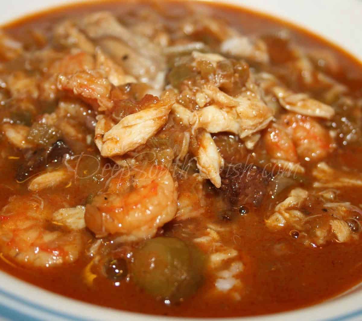  Spice up your dinner table with a steaming hot bowl of oyster and shrimp gumbo