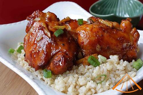  Sweet and savory caramel ginger chicken, Vietnamese style!
