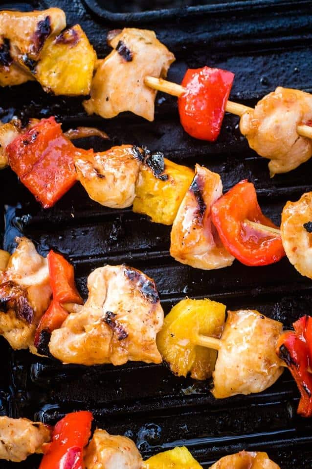  Sweet and spicy: the perfect combo for a Maple Sriracha Chicken Kabob