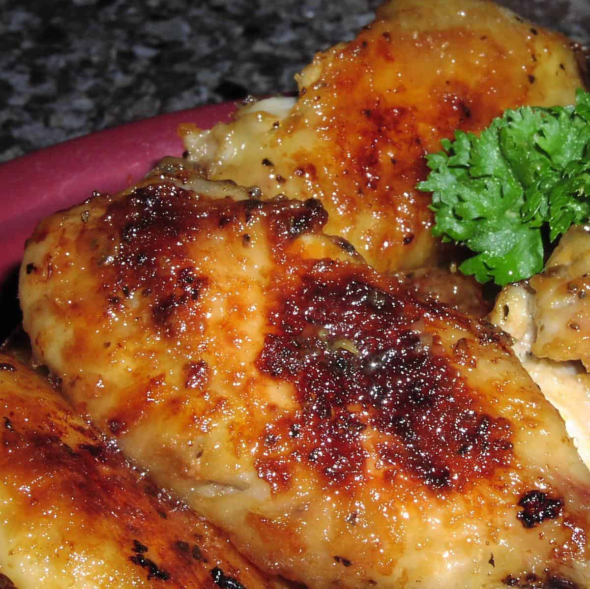  Sweet and tangy – that's the flavor you'll get from this baked chicken recipe.