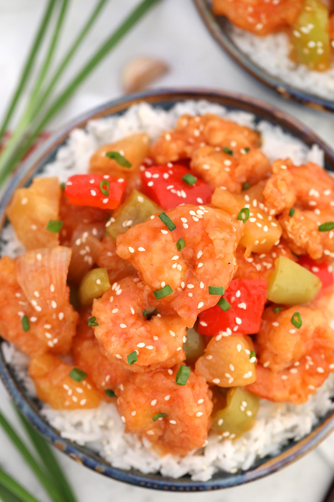  Sweet, sour and shrimp - the perfect flavor trifecta.