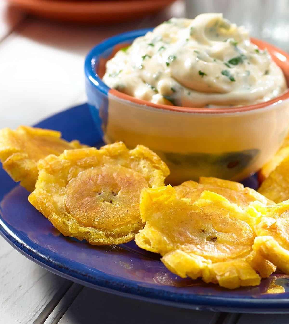  Take a crispy plantain fry, dip it in salsa and cherish the explosion of flavors in your mouth!