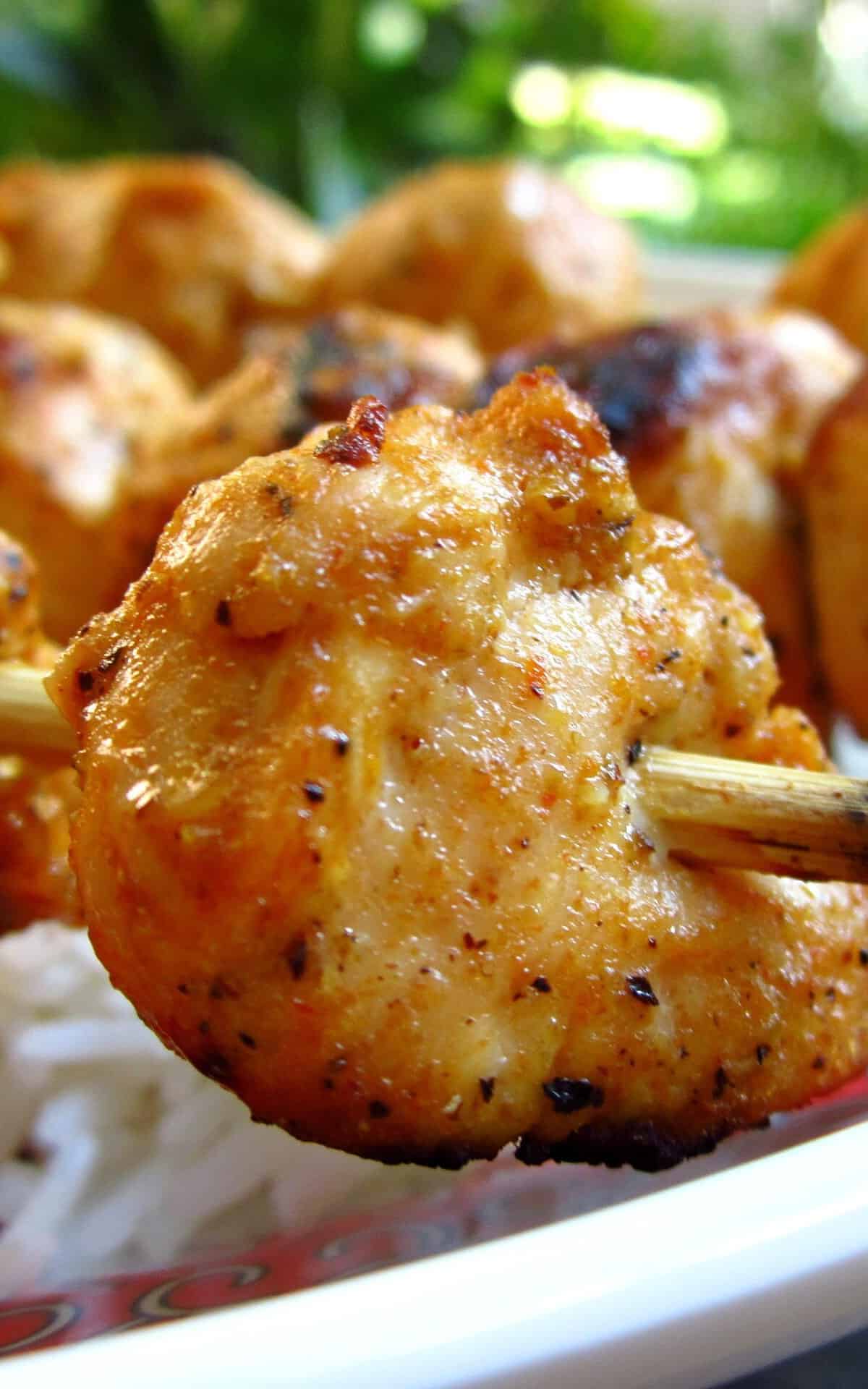 Delicious and Quick: Thai-Style Skewered Chicken Recipe