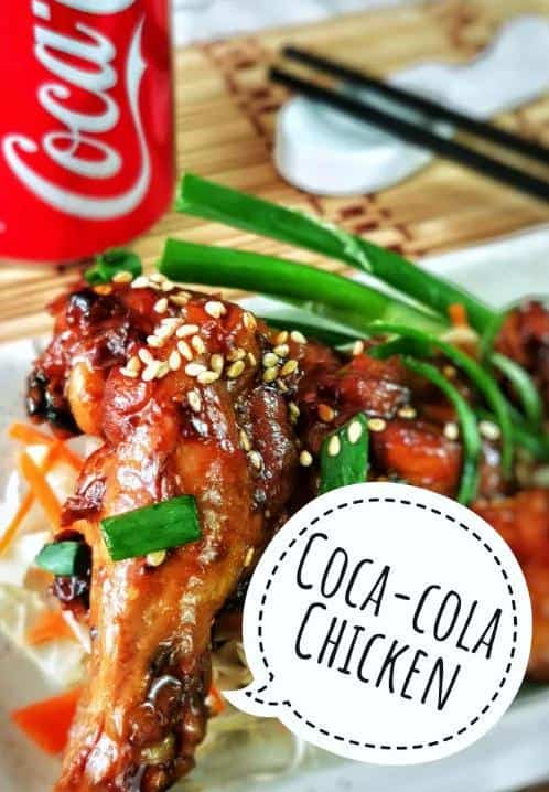  The combination of Coca Cola and ketchup creates a perfectly balanced sauce for this tender chicken.