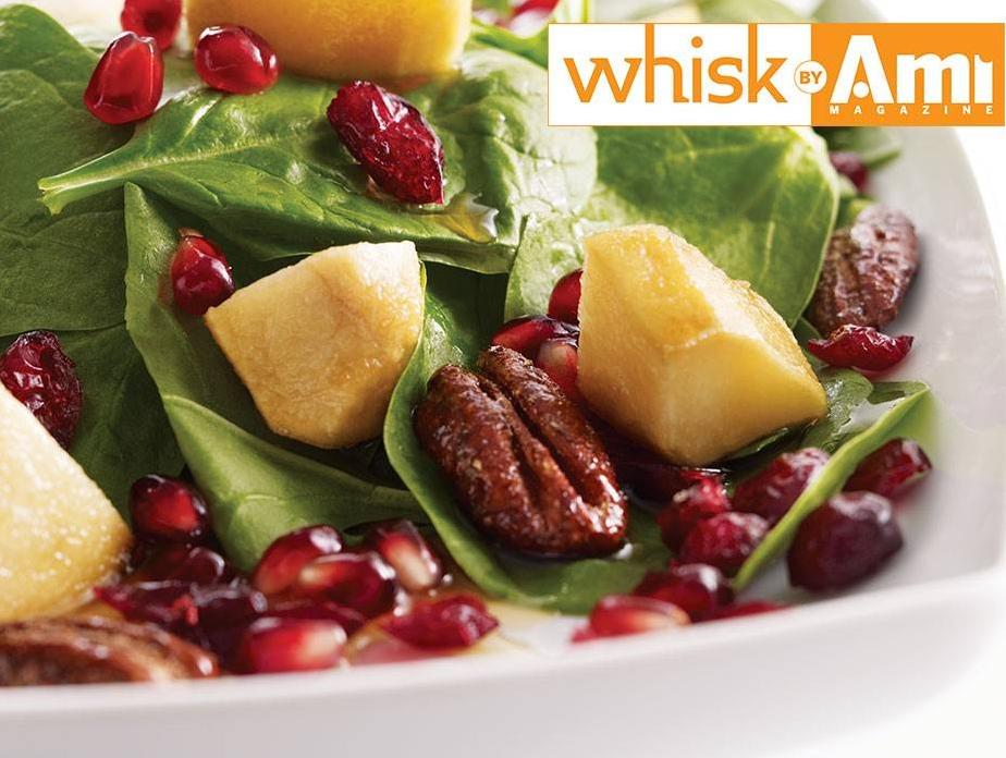  The cranberry vinaigrette elevates this salad with a mouthwater