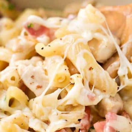  The flavors in this pasta dish are so delicious, you'd never guess it's a simple weeknight recipe.