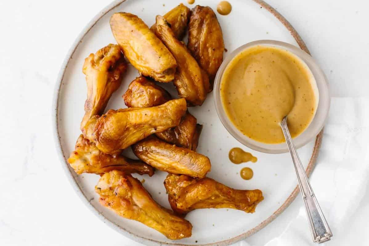  The honey mustard glaze seeps into the chicken wings for maximum flavor impact!