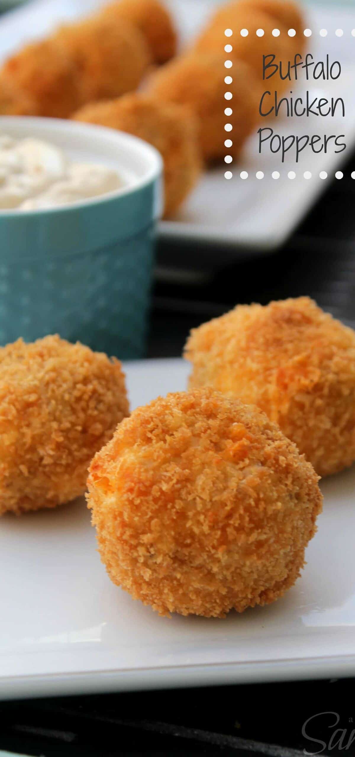  The ideal appetizer for any occasion, these chicken poppers are easy to make and even easier to love.