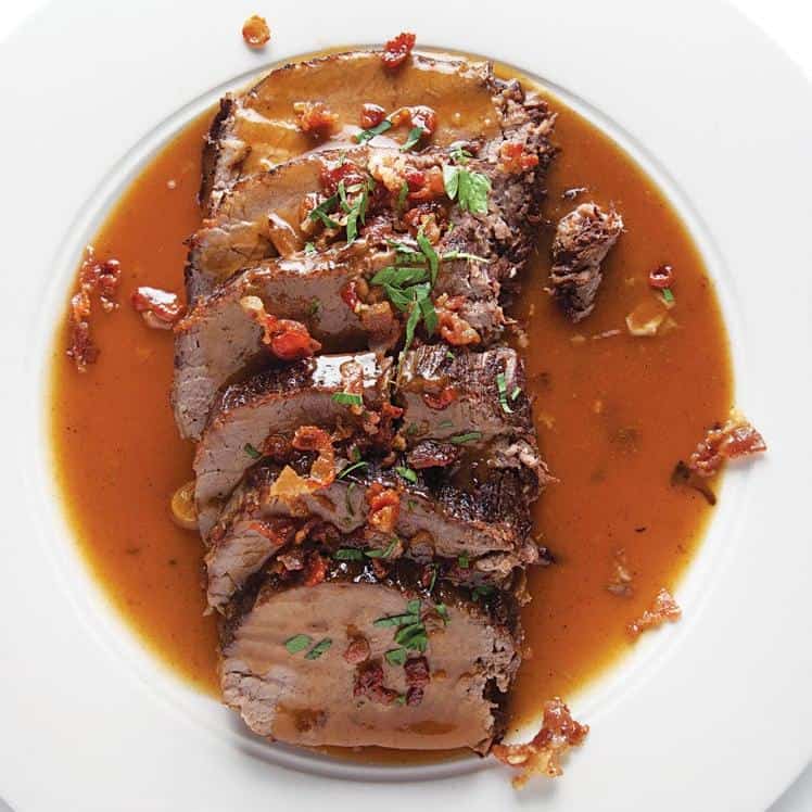  The richness of the gravy is the perfect complement to the tender, flavorful meat.