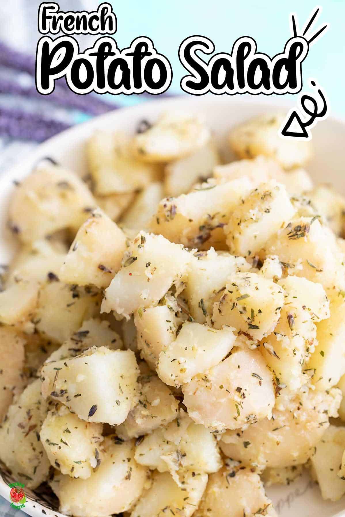  The tangy taste of this potato salad is perfect for those who like a bit of a kick!