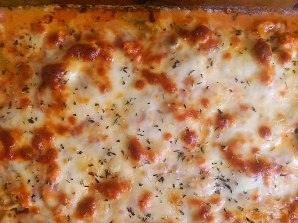  The ultimate comfort food- rice lasagna