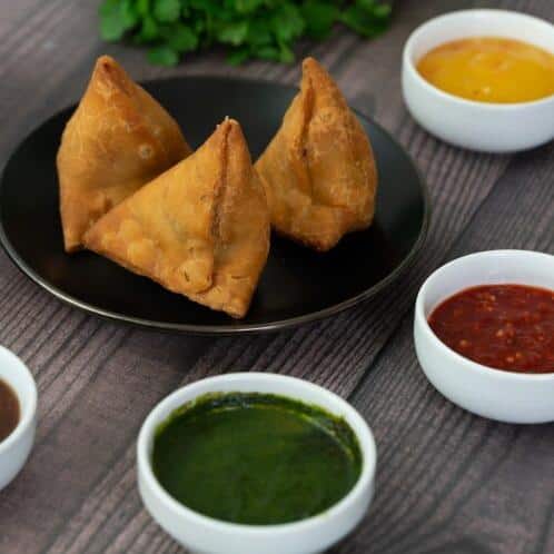  There's nothing quite like the crunch of a freshly-baked samosa!