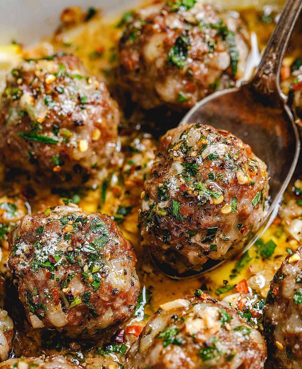  These juicy turkey meatballs are sure to steal the spotlight at your next party!