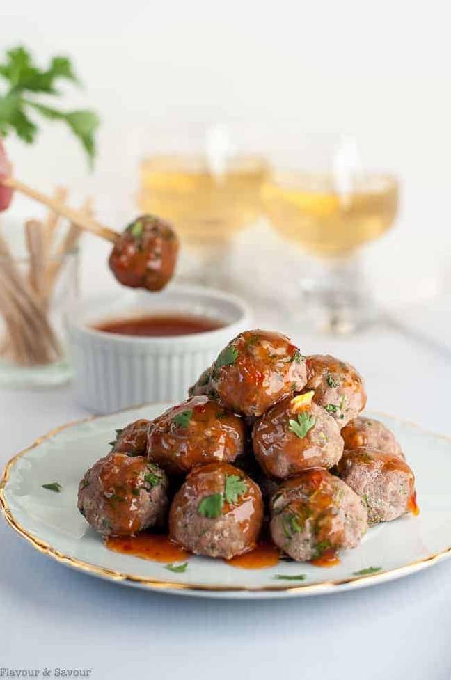  These meatballs are easy to make but impressively tasty, making them a go-to appetizer for any occasion.