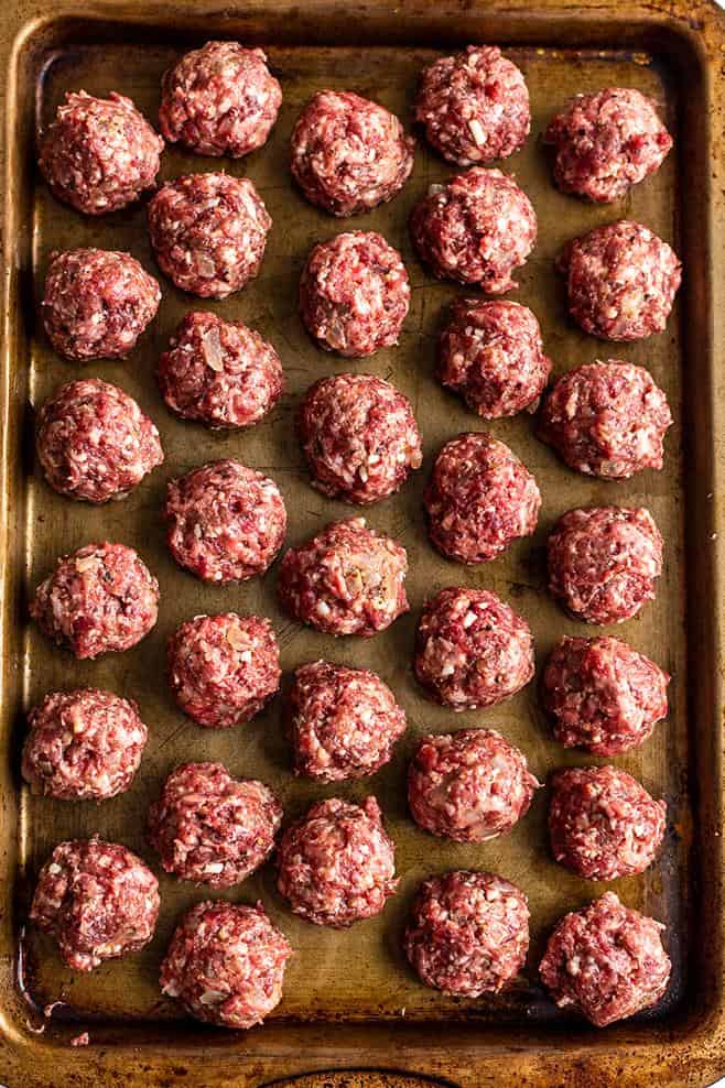  These meatballs are perfect for impressing your guests at your next dinner party.