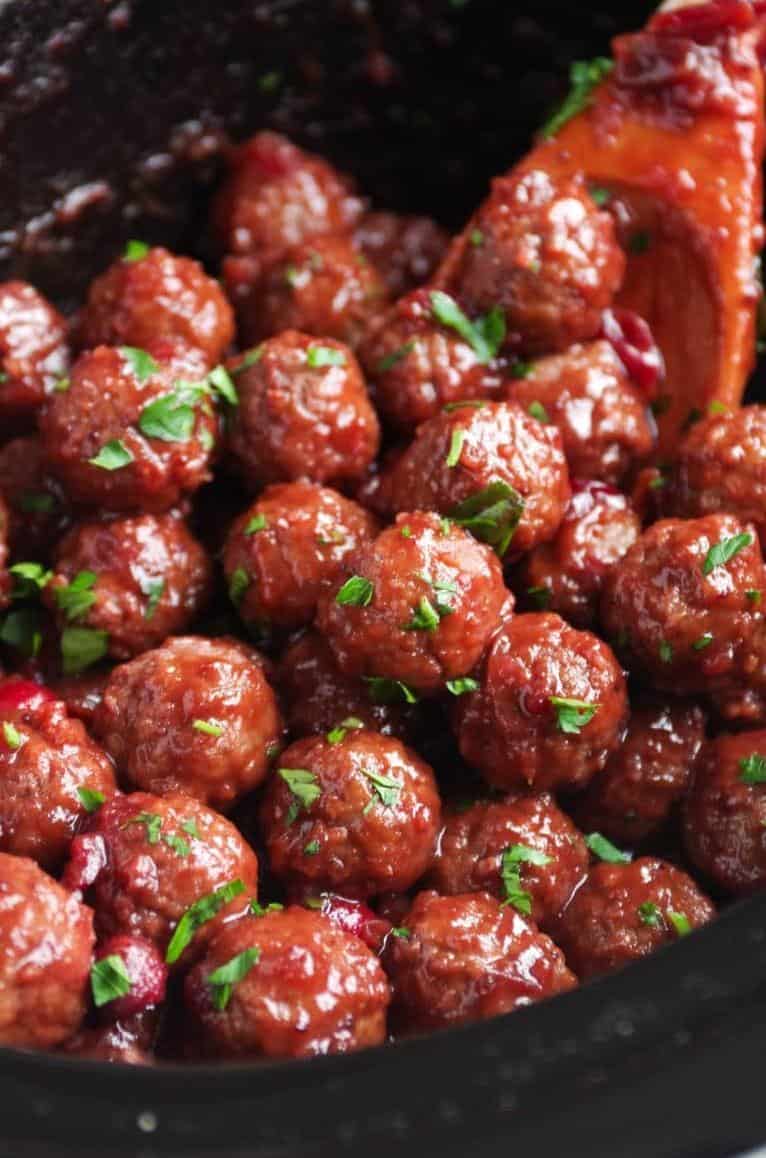  These mini-meatballs are perfect for entertaining.