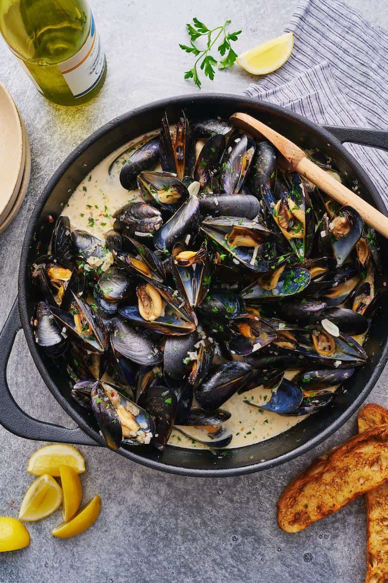  These mussels are certainly a crowd-pleaser!