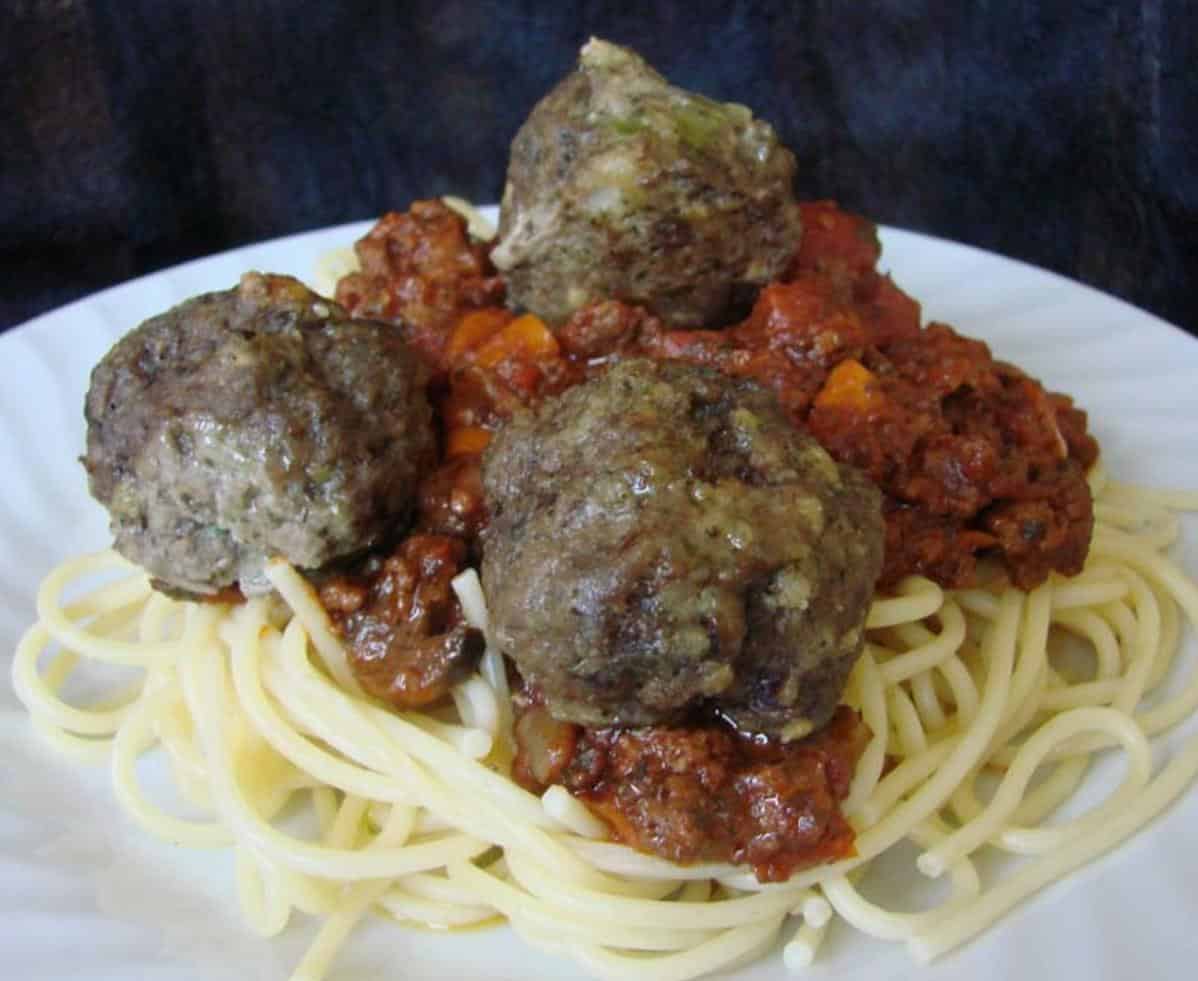  These Pesto Elk Meatballs are a delicious, gamey twist on traditional meatballs.