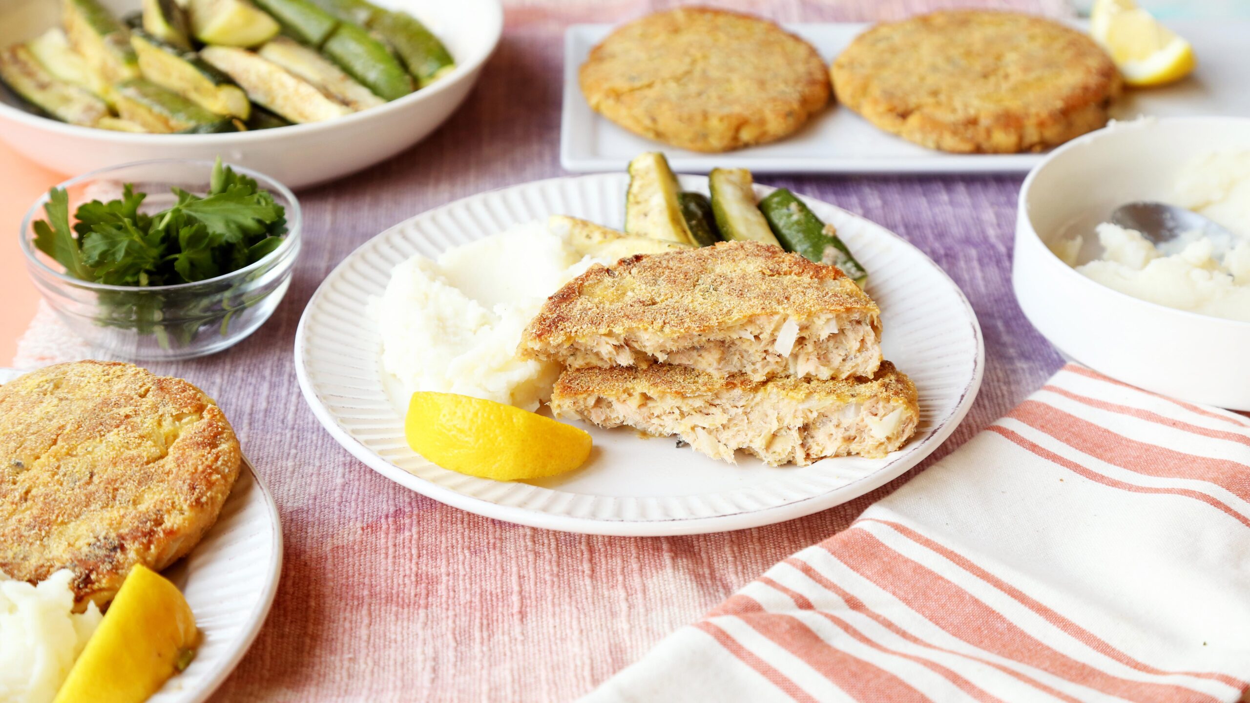  These salmon patties are the real catch of the day!