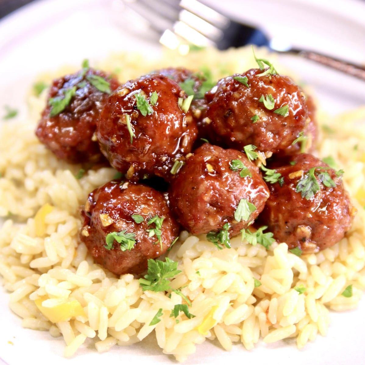  These sweet and savory meatballs are a crowd favorite!