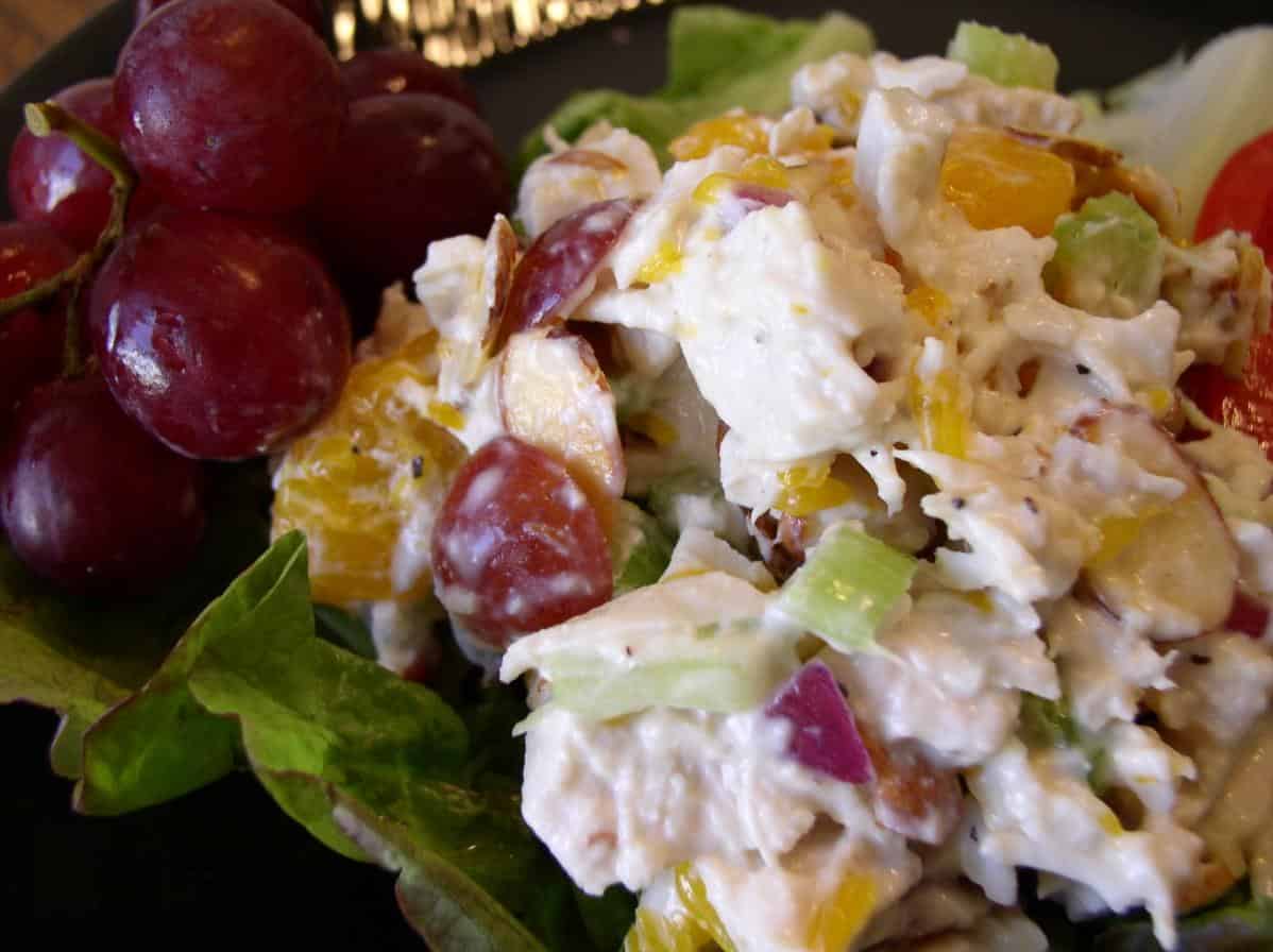  This chicken salad is protein-packed and full of flavor!