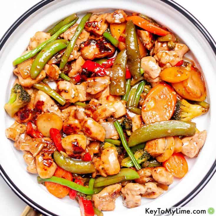  This colorful and healthy stir-fry is perfect for a family dinner or meal prep!