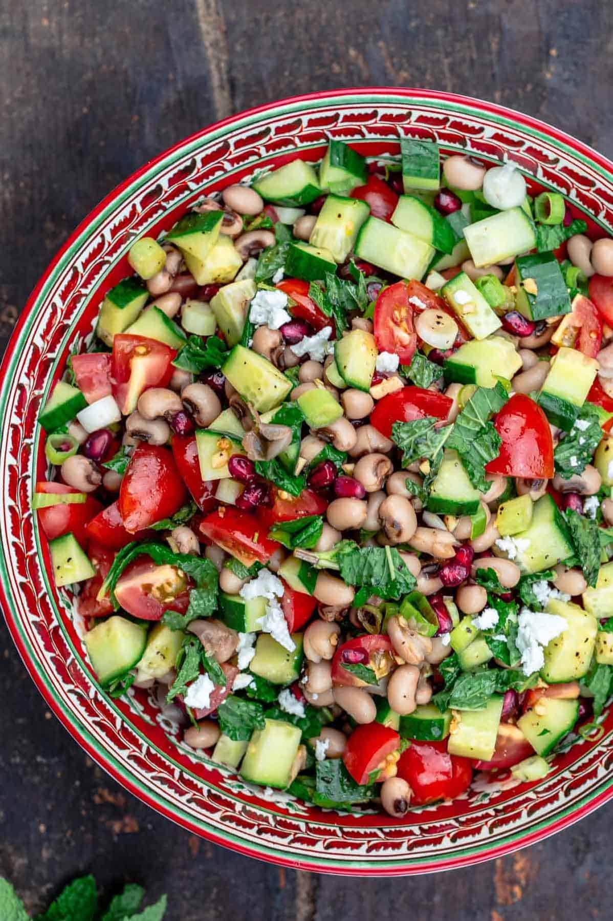  This colorful salad will bring some sunshine to your table.