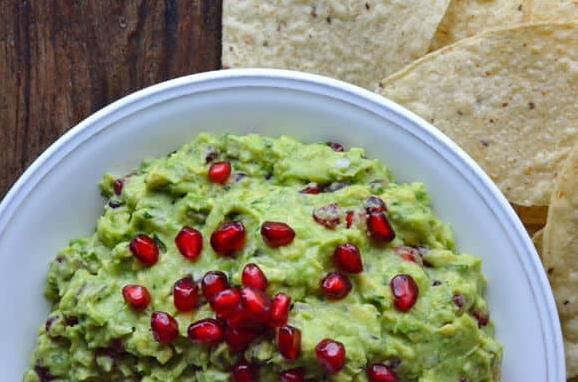  This dip is a refreshing twist on typical avocado dips.