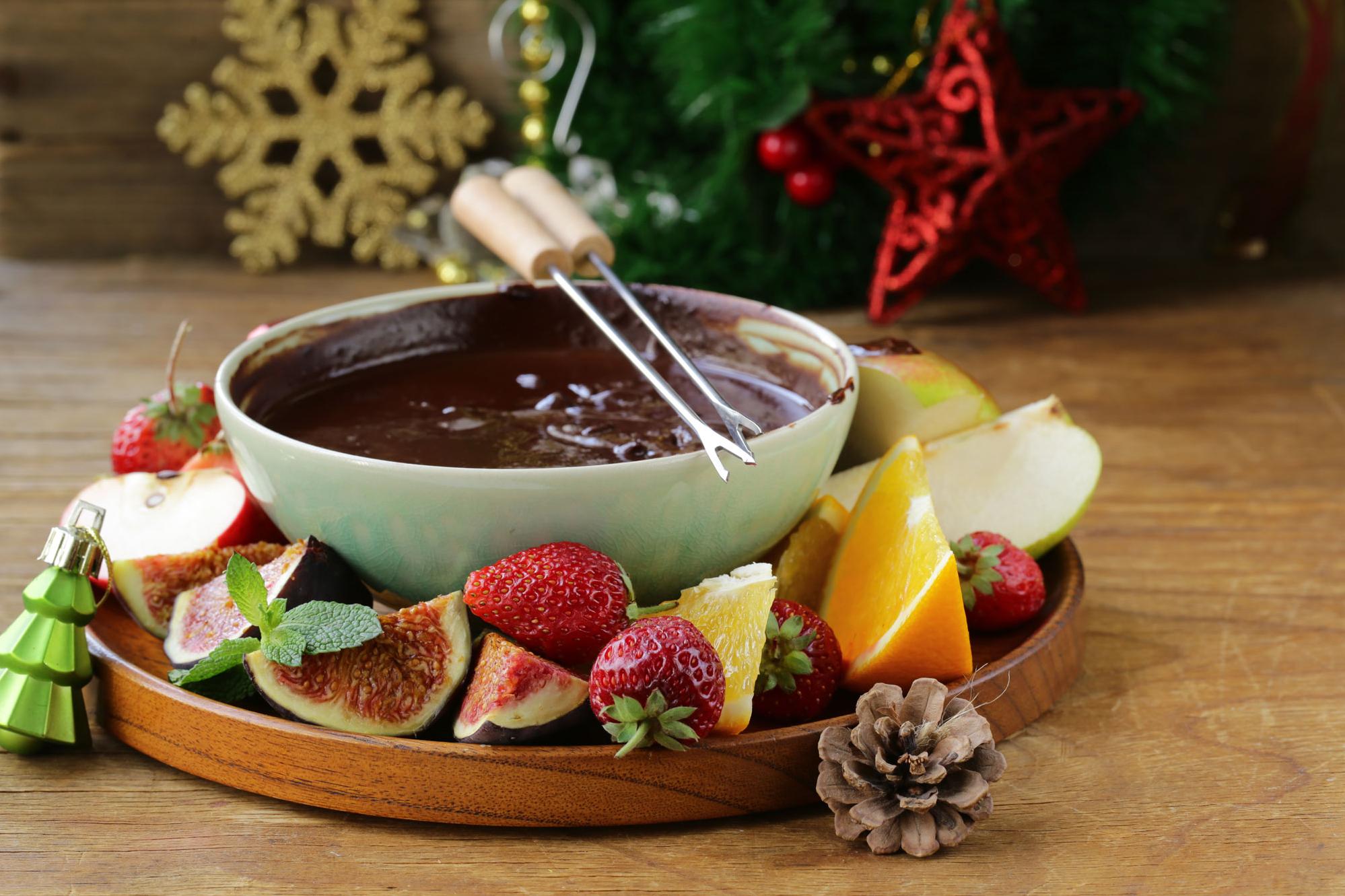  This fondue is a melting pot of flavors.