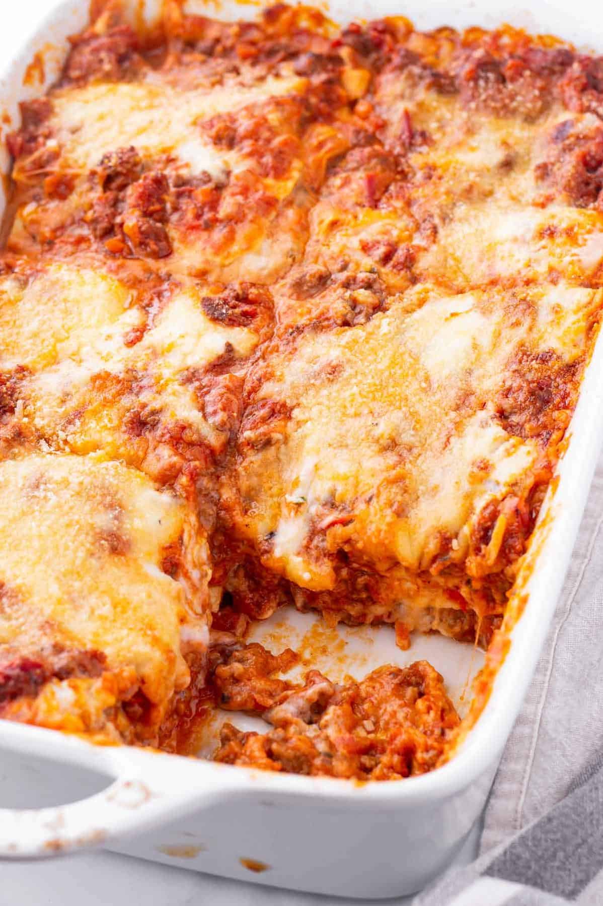  This lasagna is so easy, it practically makes itself!