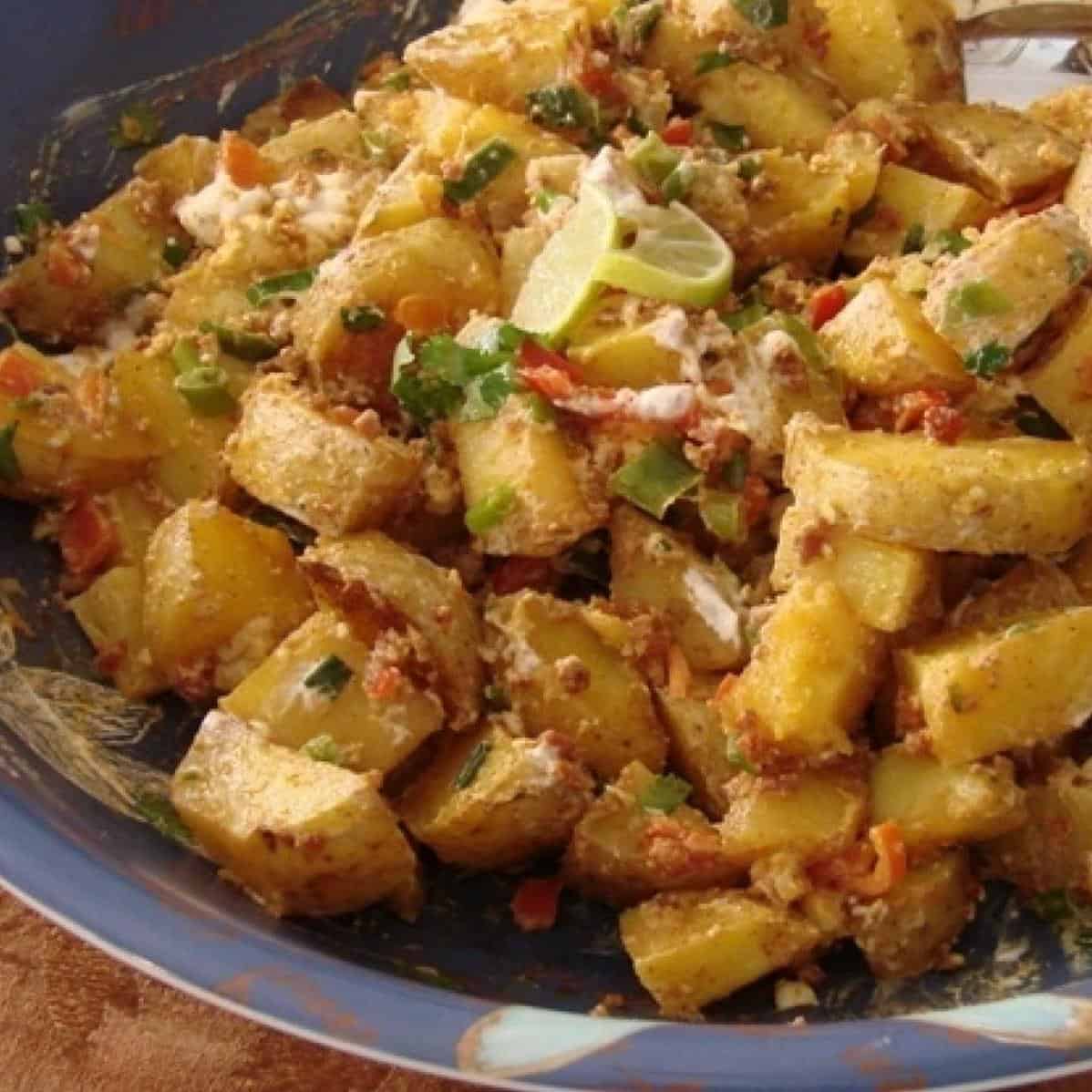  This potato salad is a fiesta on your taste buds!