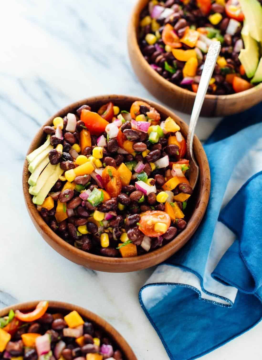 This salad is the ultimate crowd-pleaser - it's vegan, gluten-free, and bursting with nutrients.