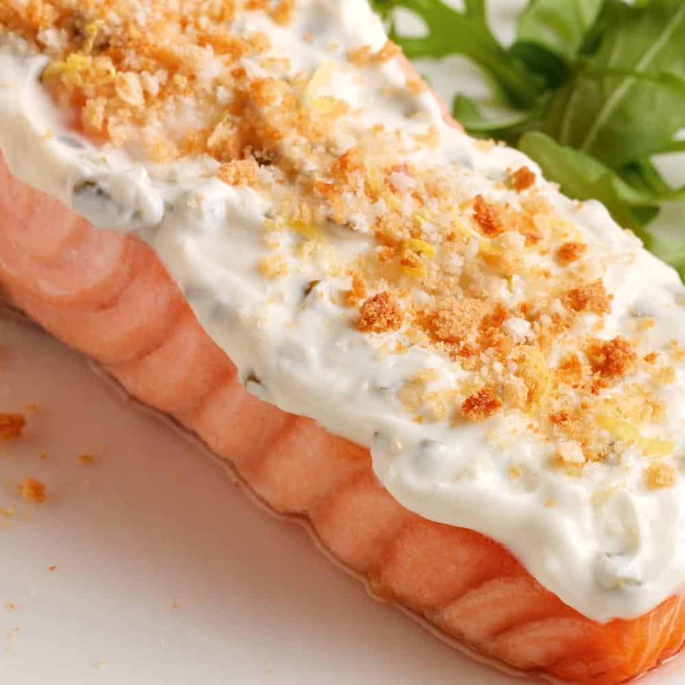  This salmon is the perfect catch for any seafood lover out there!