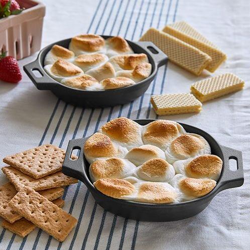  This S'mores Dip will transport you to your childhood campfire days.