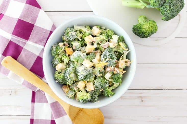  Trust me, this salad will convince even the pickiest of eaters to love broccoli.