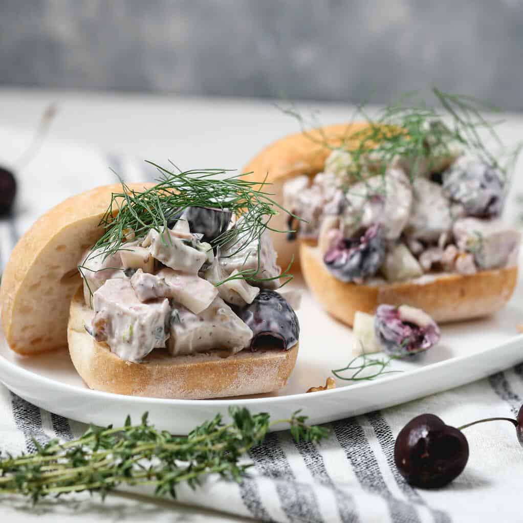 Delectable Turkey, Fennel and Cherry Salad Recipe