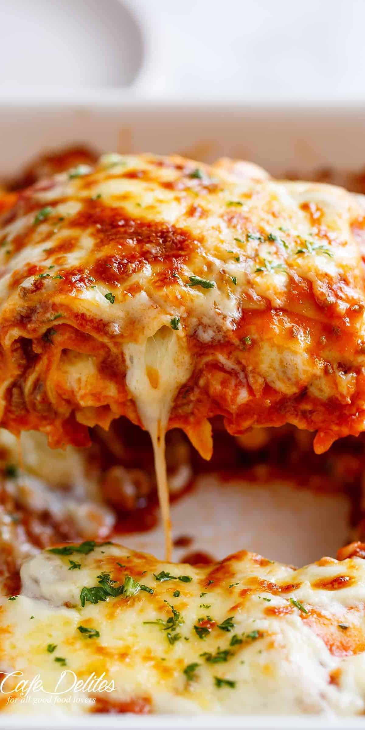  When in doubt, make this lasagna. It's a recipe for success.